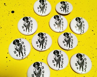 Poly Styrene X-Ray Spex 1.25" pinback button